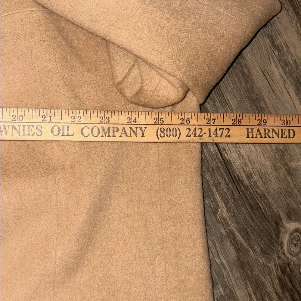 Classic Fit  100 Camel Hair Twill Sport Coat Mens 54 L